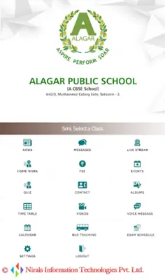 Alagar Public School android App screenshot 1